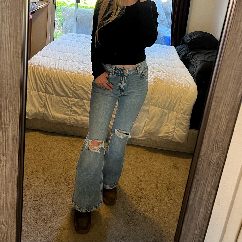 Womens garage flare jeans - NWT